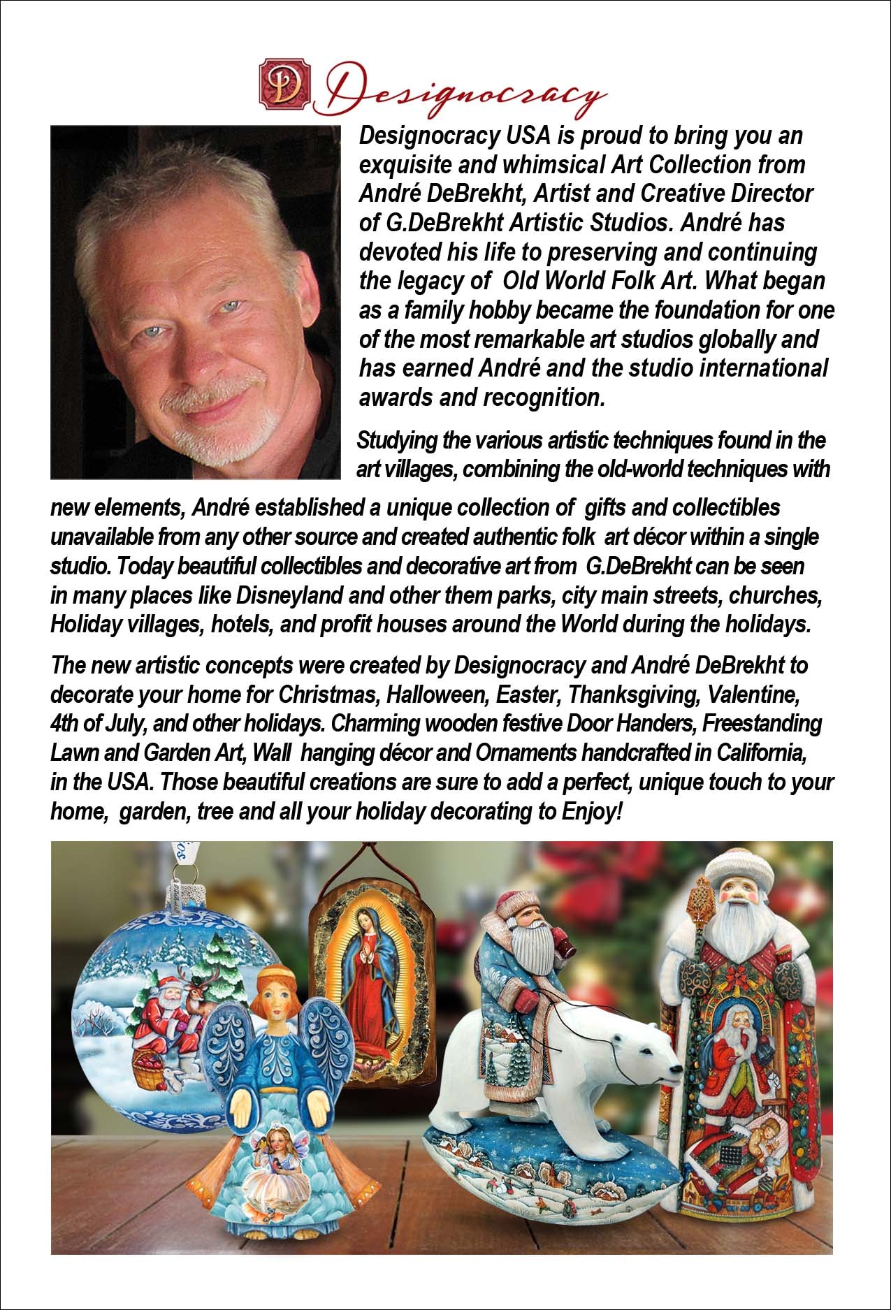 Surfer Truck Coastal Outdoor Decor Large Ornament by G. DeBrekht - Coastal Holiday Decor - 8198554M