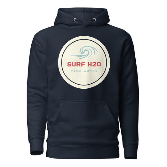 Surf H20 ride waves Hoodie