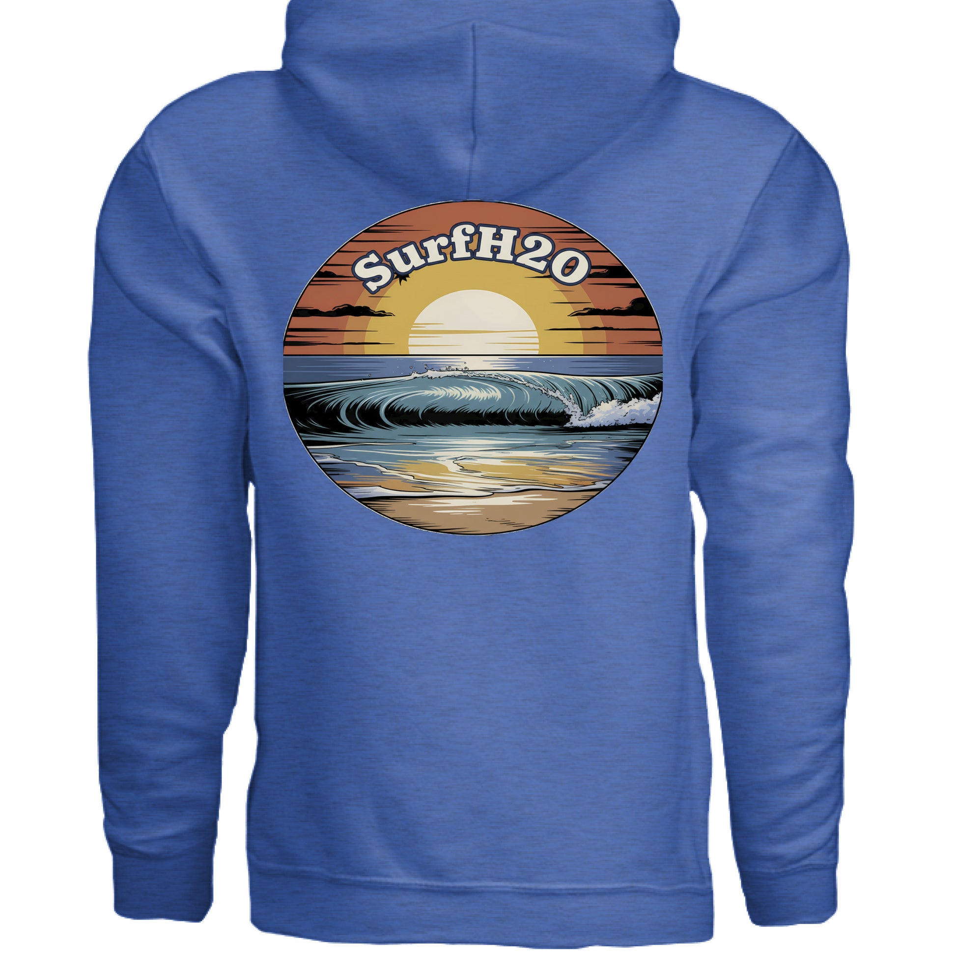 Heather Sport Royal - BACK