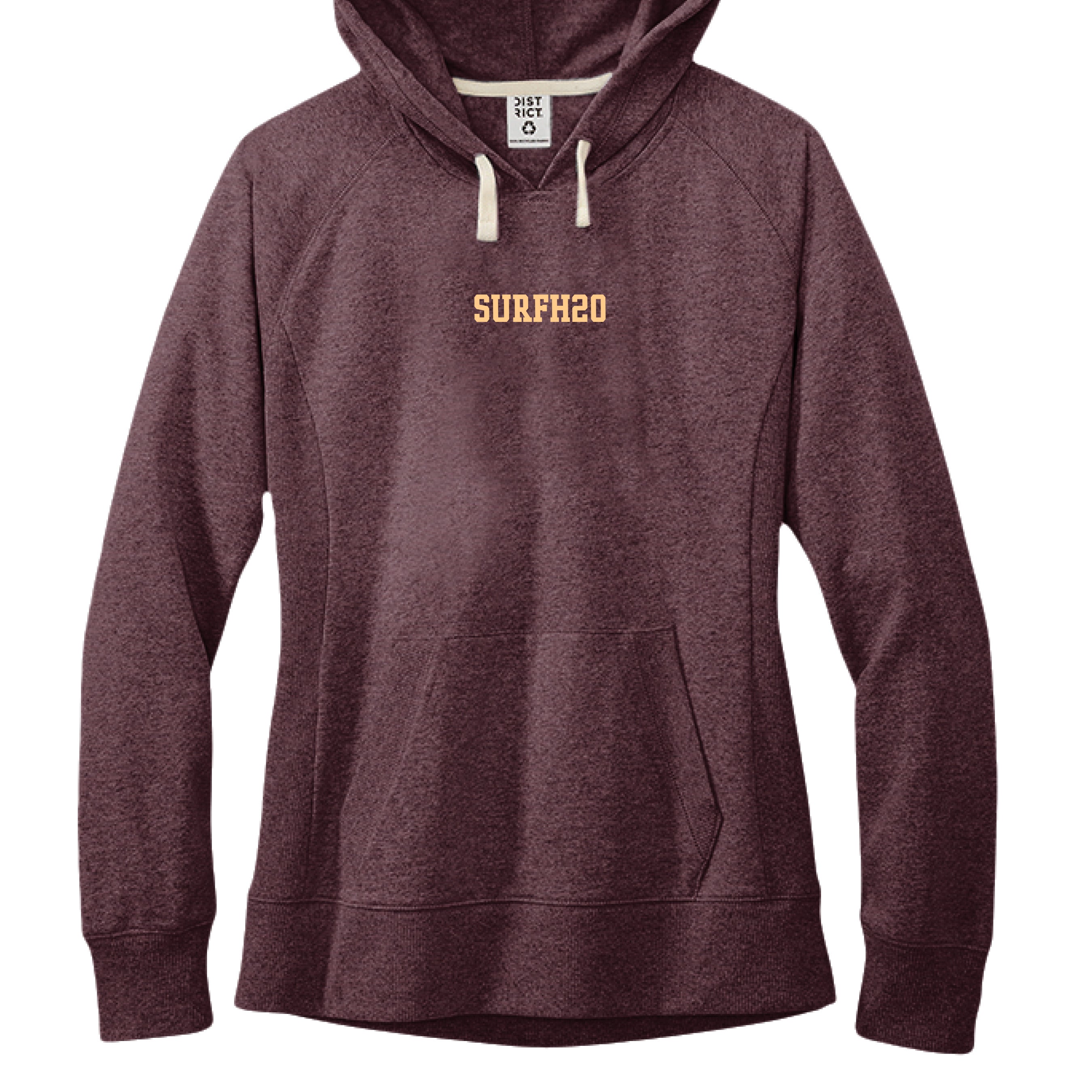 🩵 SurfH20 “Salt in Her Hair” Women's Re-Fleece™ Hoodie – Surf H20