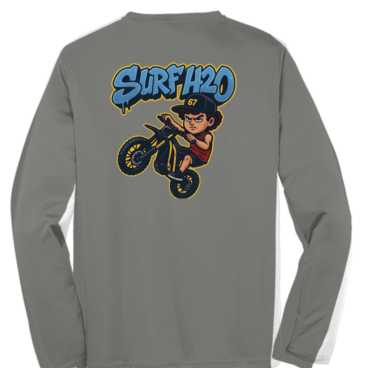 Dark Smoke Gry - BACK