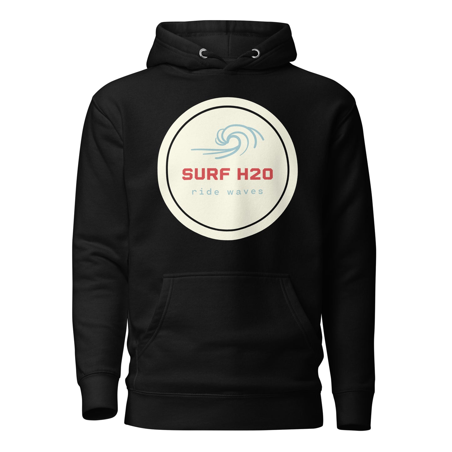 Surf H20 ride waves Hoodie