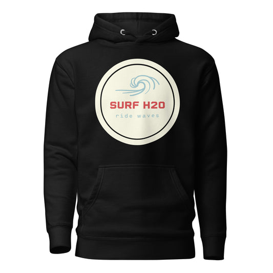 Surf H20 ride waves Hoodie