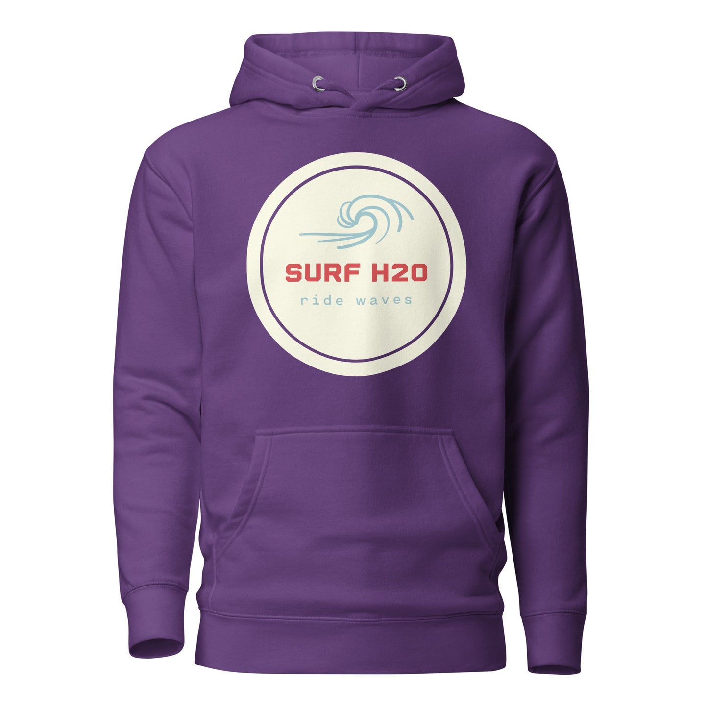 Surf H20 ride waves Hoodie